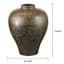 Brown Ceramic Vase, 11"