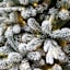 (D4) Pre-Lit Flocked Alberta Spruce Tree, 12'
