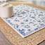 (E54) Light Brown Border Sisal Indoor & Outdoor Area Rug, 7x10