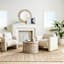 (B825) Honeybloom Lawrence Jute Fringe Area Rug, 8x10