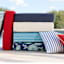 Cherry Canvas Outdoor Deep Seat Cushion