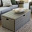 Glenco Storage Patio Coffee Table, Grey