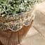 Dallas Brown Outdoor Planter, Medium