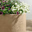 Japi Machiatto Rustic Cask Outdoor Planter, Medium