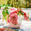 Green & Pink Anthurium Stem, 27.5"