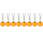 Monster Mash Emote Glow Classic Pumpkin String Lights