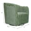Annabelle Swivel Accent Chair, Green