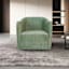 Annabelle Swivel Accent Chair, Green