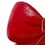 Classic Christmas Red Glitter Bow Yard Stake, 2'