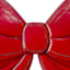 Classic Christmas Red Glitter Bow Yard Stake, 2'