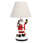 Red Santa Medium Lamp with Shade, 24.5"