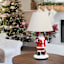 Red Santa Medium Lamp with Shade, 24.5"