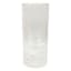 Clear Double Wall Glass Vase, 9.7"