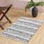 Pastel Hand Woven Chindi Accent Rug, 27x42