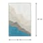 Honeybloom Framed Abstract Canvas Wall Art, 32x47