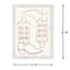Pink Straight Fit Cowgirl Boots Framed Wall Art, 12x16