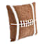 Homespun Harvest Textured Football Throw Pillow, 18"