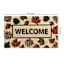 Welcome Fall Leaves Coir Mat, 18x30
