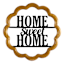 Wavy Home Sweet Home, 16"