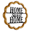 Wavy Home Sweet Home, 16"