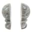 Beige Marble Half Globe Bookend