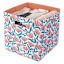 REAL SIMPLE Floral Modular Storage Cube, 13"