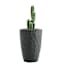 Japi Black Prisma Outdoor Planter, Small