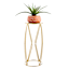 Providence Gold Metal Plant Stand, Large