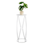 Providence White Metal Plant Stand, Small
