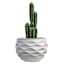 Crosby St. Clara White Outdoor Planter, Small