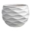 Crosby St. Clara White Outdoor Planter, Medium