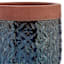 Honeybloom Blue Calista Ceramic Outdoor Planter, Small