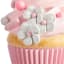 Cupcake Outdoor Garden Statue, 18"