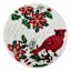 Classic Christmas Cardinal Fully Beaded Placemat, 14"