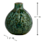 Tracey Boyd Green Ceramic Vase, 8"