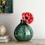 Tracey Boyd Green Ceramic Vase, 8"