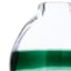 Found & Fable Green Dipped Glass Vase, 10"