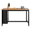 Elora Wooden Kitchen Island, Black