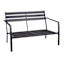 Crosby St. Grammercy Loveseat, Black