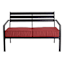 Crosby St. Grammercy Loveseat, Black