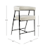 Solana  Counter Stool, Ivory