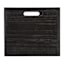 Black Wooden Storage Basket Set, Medium