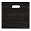 Black Wooden Storage Basket Set, Small