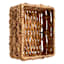 Found & Fable Kai Rectangle X Weave Storage Basket, Medium