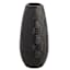 Found & Fable Eileen Black Ceramic Vase, 15"