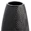 Found & Fable Eileen Black Ceramic Vase, 15"