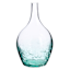 Clear Glass Vase with Aqua Bubbles, 16"