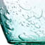 Clear Glass Vase with Aqua Bubbles, 16"