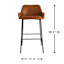 Destin Barstool, Cognac