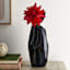 Crosby St. Navy Blue Porcelain Vase, 11"
